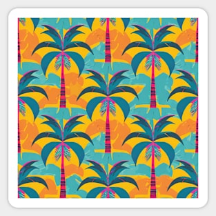 Palm tree pattern 03 Sticker